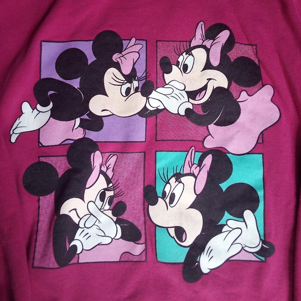 Vintage Disney Minnie Mouse Crewneck Sweatshirt